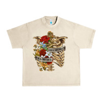 Sandshell Kinda Emotionless Kinda Emotional Skeleton Urban Heavy Tee - RanaPortraitStore