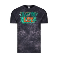 Cloud Black doctor life Vintage Tee - texasbilliewilder