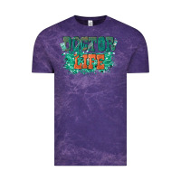 Cloud Purple doctor life Vintage Tee - texasbilliewilder