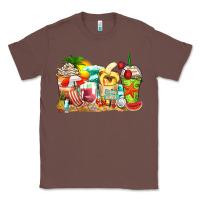 Chestnut summer vibes coffee cups Classic Tee - Zillion Design Studio