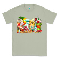 Matcha summer vibes coffee cups Classic Tee - Zillion Design Studio