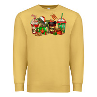 Antique Gold trex coffee cups Premium Sweatshirt - Jasminsmagicworld