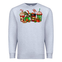 Heather Grey trex coffee cups Premium Sweatshirt - Jasminsmagicworld