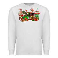 Oatmeal Heather trex coffee cups Premium Sweatshirt - Jasminsmagicworld