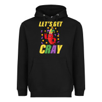 Black Let's Get Cray Heavyweight Hoodie - Bettercallsaul