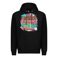 Black she works willingly with her hands Premium Hoodie - NancyCooperArtShop