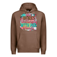 Chestnut she works willingly with her hands Premium Hoodie - NancyCooperArtShop