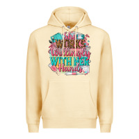 Pina Colada she works willingly with her hands Premium Hoodie - NancyCooperArtShop