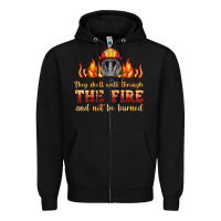 Black the fire with firefighter air mask Zipper Hoodie - HRA Design Shop