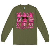Army Green Support Squad with Gnomes Long Sleeve Tee - texasbilliewilder