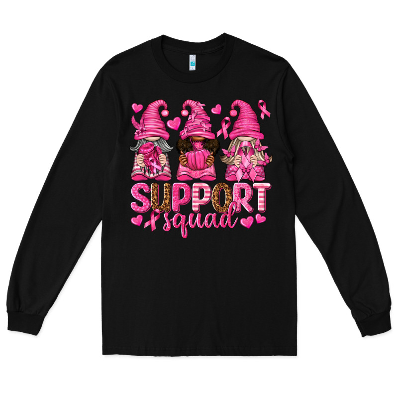 Support Squad With Gnomes Long Sleeve Tee by texasbilliewilder | Teevron