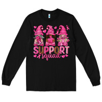 Black Support Squad with Gnomes Long Sleeve Tee - texasbilliewilder