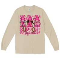 Mushroom Support Squad with Gnomes Long Sleeve Tee - texasbilliewilder