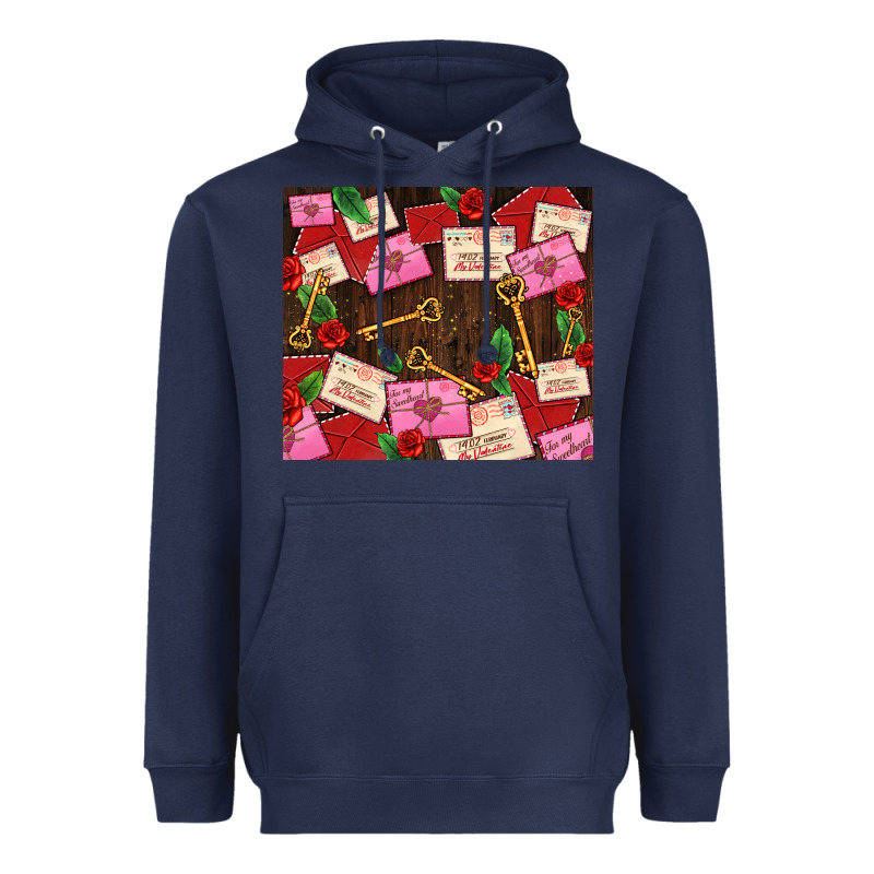 Love Letters Tumbler Heavyweight Hoodie by AdoDesignShop | Teevron