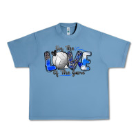 Pebble Blue for the love of the game volleyball Urban Heavy Tee - Zillion Design Studio