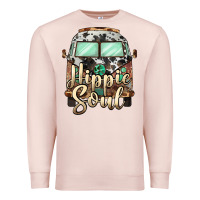 Pale Pink hippie soul caravan Premium Sweatshirt - BarkalooDesign