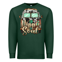 Sports Green hippie soul caravan Premium Sweatshirt - BarkalooDesign