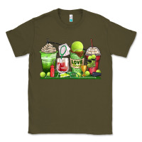 Army Green tennis coffee cups Classic Tee - Zillion Design Studio