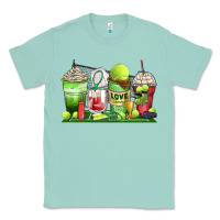 Seafoam tennis coffee cups Classic Tee - Zillion Design Studio