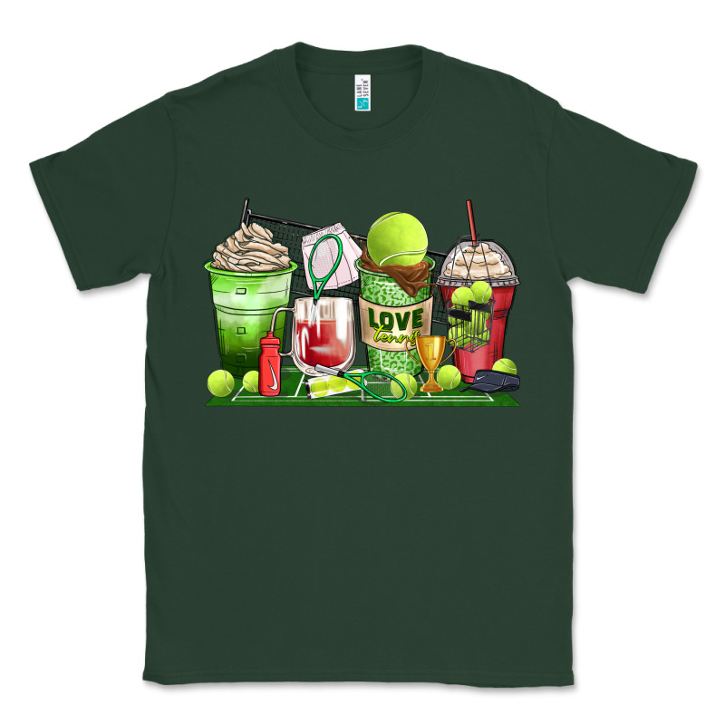 Tennis Coffee Cups Classic Tee by Zillion Design Studio | Teevron