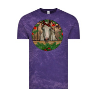 Cloud Purple Christmas Horse Vintage Tee - RanaPortraitStore