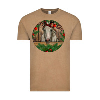 Vintage Coffee Christmas Horse Vintage Tee - RanaPortraitStore