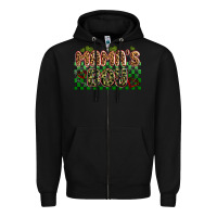 Black valentines day mama's boy olivia Zipper Hoodie - OliviaCreatesArt