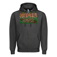 Charcoal Heather valentines day mama's boy olivia Zipper Hoodie - OliviaCreatesArt