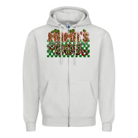 Dove Grey valentines day mama's boy olivia Zipper Hoodie - OliviaCreatesArt