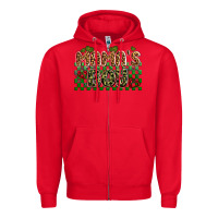 Red valentines day mama's boy olivia Zipper Hoodie - OliviaCreatesArt