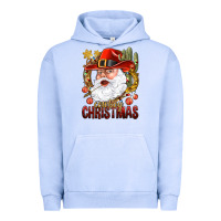 Pigment Grape Ice Cowboy Christmas Santa Urban Hoodie - BundleAndBundleShop