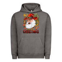 Pigment Tornado Cowboy Christmas Santa Urban Hoodie - BundleAndBundleShop