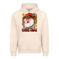 Sandshell Cowboy Christmas Santa Urban Hoodie - BundleAndBundleShop