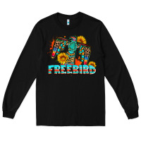 Black freebird thunderbird Long Sleeve Tee - AdoDesignShop