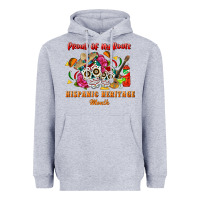 Heather Grey proud of my roots Heavyweight Hoodie - BundleAndBundleShop