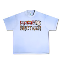 Grape Ice baseball brother with leopard Urban Heavy Tee - texasbilliewilder