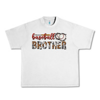 Lunar Rock baseball brother with leopard Urban Heavy Tee - texasbilliewilder