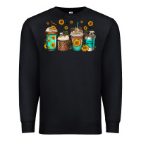 Black sloth coffee cups Premium Sweatshirt - Jasminsmagicworld