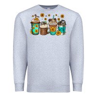 Heather Grey sloth coffee cups Premium Sweatshirt - Jasminsmagicworld