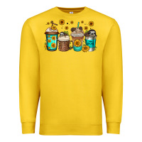 Lemon sloth coffee cups Premium Sweatshirt - Jasminsmagicworld