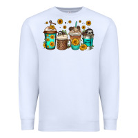 White sloth coffee cups Premium Sweatshirt - Jasminsmagicworld