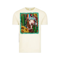 Vintage Arctic Western Christmas Cow Vintage Tee - RanaPortraitStore