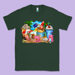 Travel Coffee Cups Classic Tee Designed By Zillion Design Studio