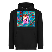 Black sugar with love Heavyweight Hoodie - AdoDesignShop