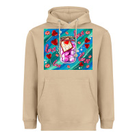 Mushroom sugar with love Heavyweight Hoodie - AdoDesignShop