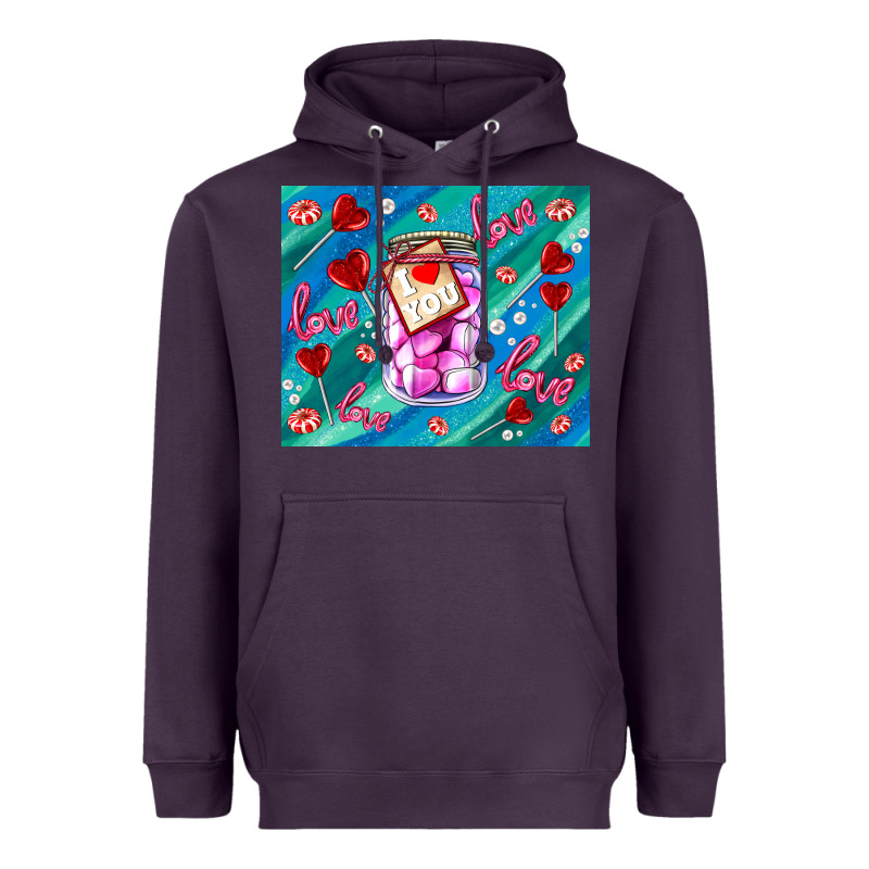Sugar With Love Heavyweight Hoodie by AdoDesignShop | Teevron