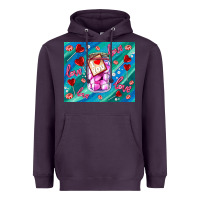 Plum sugar with love Heavyweight Hoodie - AdoDesignShop