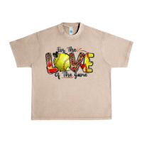 French Oak for the love of the game softball Urban Heavy Tee - Zillion Design Studio