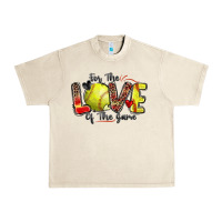 Sandshell for the love of the game softball Urban Heavy Tee - Zillion Design Studio