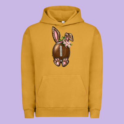 American Football Easter Bunny Urban Hoodie Designed By Bundleandbundleshop